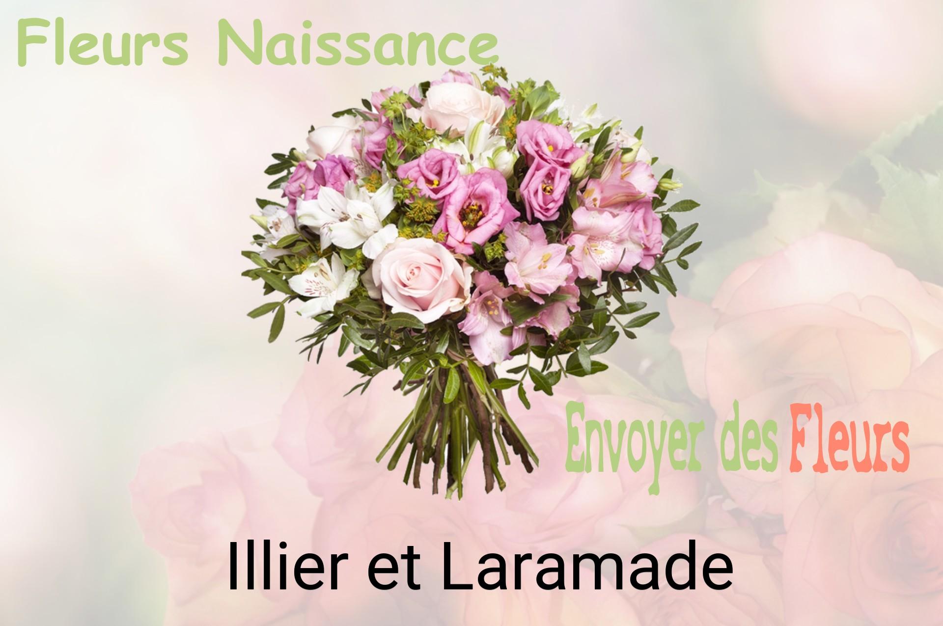 Bouquet de fleurs de naissance livré à Illier-et-Laramade