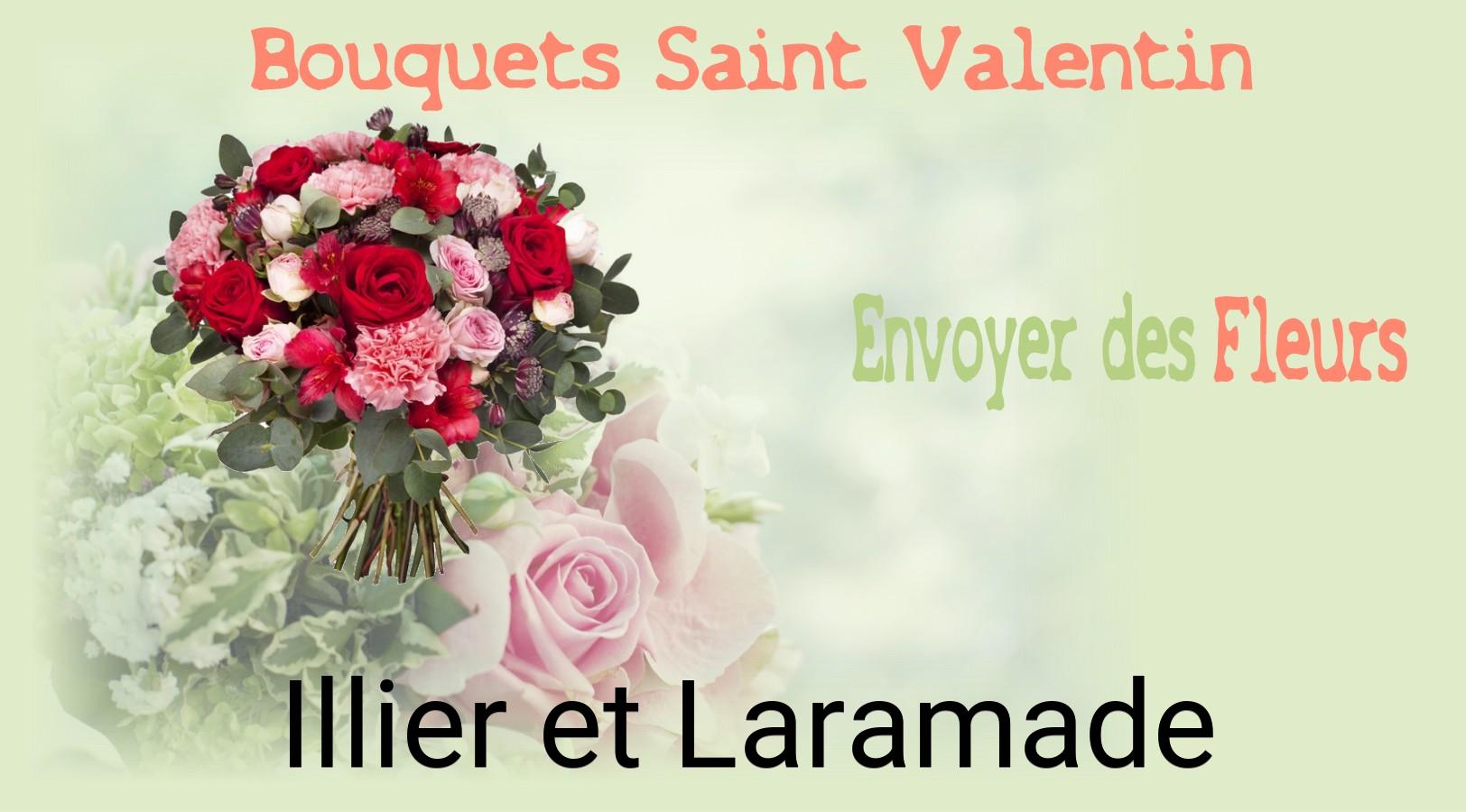 Roses de Saint-Valentin livrées à Illier-et-Laramade